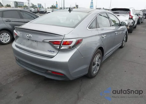2016 Hyundai Sonata Hybrid Limited из США, поврежденный, VIN KMHE34L16GA012663